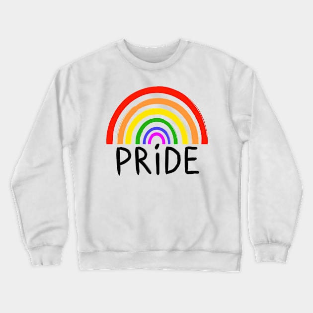 Rainbow Pride Crewneck Sweatshirt by Micah